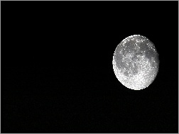 Księżyc, Noc